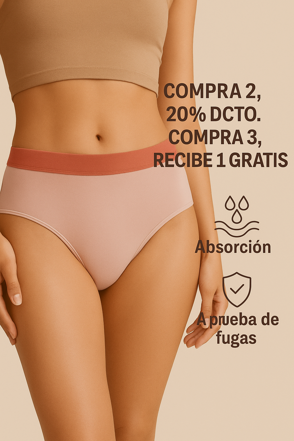 Flova™| Braga a prueba de fugas