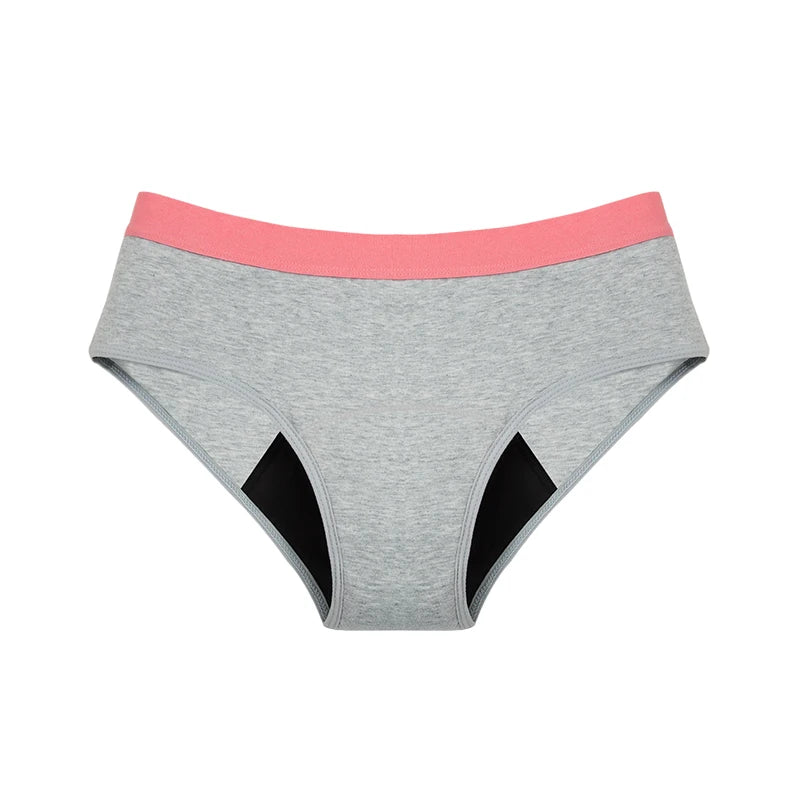Reusable Menstrual Panties Teens Period Panties Leak Proof Women Underwear Absorption Physiological 4Layer Macaron Color